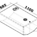 In polietilene reticolato omologato benzina, fabbricati secondo ISO 21487, certificati RINA CE. Completi di indicatori livello European VDO 10-180 Ω già installati e testati.