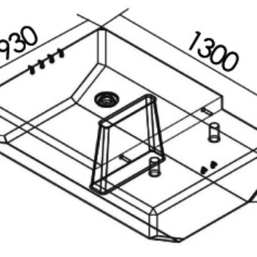 In polietilene reticolato omologato benzina, fabbricati secondo ISO 21487, certificati RINA CE. Completi di indicatori livello European VDO 10-180 Ω già installati e testati.