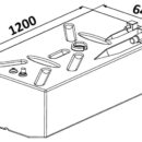 Fabbricati secondo ISO 21487; certificati RINA CE; completi di pescante in ottone; protezione galleggiante; frangiflutti ove necessario.