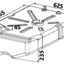 Fabbricati secondo ISO 21487; certificati RINA CE; completi di pescante in ottone; protezione galleggiante; frangiflutti ove necessario.