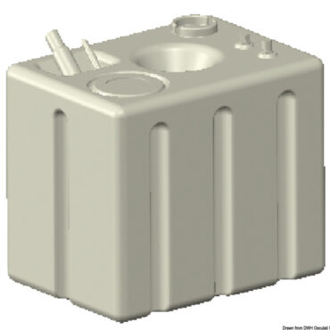 Fabbricato secondo ISO 21487. Certificati RINA - CE. Completo di pescante orientabile in ottone.Flangia protetta a 5 fori tipo VDO per installazione galleggiante (vedi 27.160.xx; 27.161.xx; 27.165.xx).