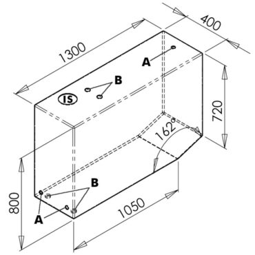 In polietilene lineare alimentare. Sono insapori e inodori. Forniti completi di tappo d'ispezione e predisposizioni per carico, scarico e sfiato. Possibilità d'istallazione modulare di più serbatoi, grazie alla predisposizione di un niplo di collegamento. Tutti raccordi femmina nella stampata in plastica.