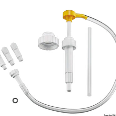 Lower unit gear oil pump