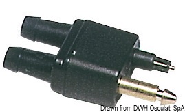 JOHNSON/EVINRUDE male double connector