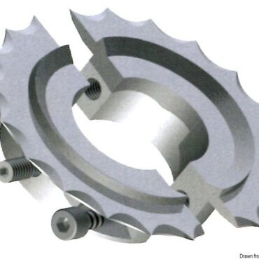 Il sistema a morsetto permette di installare il tagliacime senza smontare l'elica.