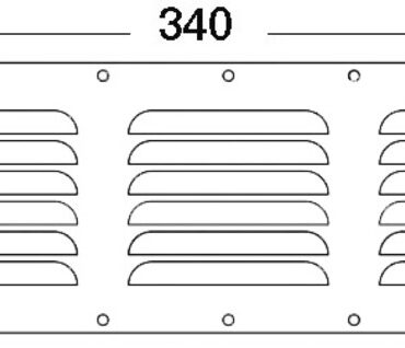 In acciaio inox lucidato.