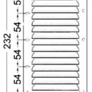 In acciaio inox lucidato.