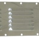 In acciaio inox lucidato.