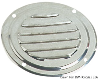 In acciaio inox lucidato.