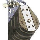 Carcassa in nylon nero più rinforzi in acciaio inox.