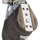 Carcassa in nylon nero più rinforzi in acciaio inox.