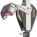 Serie rinforzata, in nylon nero e acciaio inox.