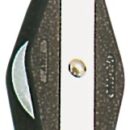 Serie rinforzata, in nylon nero e acciaio inox.