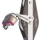 Serie rinforzata, in nylon nero e acciaio inox.