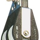 Carcassa in nylon nero più rinforzi in acciaio inox.