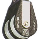 Carcassa in nylon nero più rinforzi in acciaio inox.