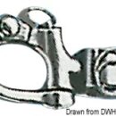 In acciaio inox fusi, sono da accoppiare ai bozzelli con testa universale Wind Speed e bozzelli su sfere.