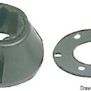 In nylon nero per maniglie winch. Si fissa con tre viti. Si usa al posto delle tasche in PVC.