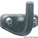 Gancetto in nylon nero per passascotte spi ed usi vari.