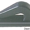 Gancio in nylon nero per ritenuta scotta spi.