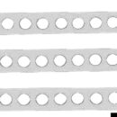 In acciaio inox, servono al posto dei tenditori.