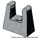 Realizzate in nylon nero.