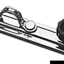 Rotaia in acciaio inox, con cursori inox e terminali in nylon.