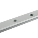 Anodised aluminium rail 32x6 mm (2m-bar)
