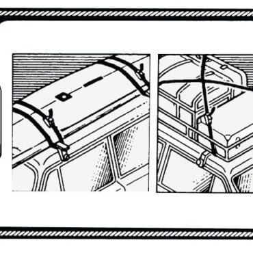 Resistenti ai raggi UV, con fibbia di tensione in zama a sganciamento rapido. Sono utili per il fissaggio delle tavole a vela, canotti, bagagli ed ogni altro oggetto trasportabile.