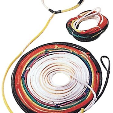 Treccia con 8 sezioni di diversi colori per eventuali accorciamenti.