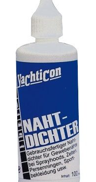 Per cuciture, impermeabilizza le cuciture su tendalini, cappotine e vestiti. Pronto all’uso e con effetto di lunga durata nel tempo.Confezione da 100 ml.