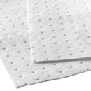 Panni assorbenti idrorepellenti, specifici per olio e carburante. Non sgocciolano ed assorbono rapidamente. Di colore bianco, resistono a strappi ed usura e rimangono compatti anche se completamente saturi.