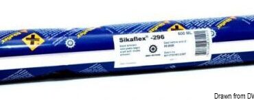 Adesivo poliuretanico per vetri ad alta resistenza meccanica.Omologato RINA.