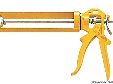 Modello “Skeleton” per tubi da 280/310 ml, impugnatura in alluminio.