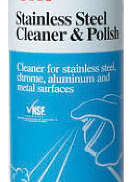 Per acciaio inox e superfici cromate e anodizzate. Non lascia striature e maschera le imperfezioni della superficie. Non è corrosivo, non contiene derivati dal petrolio.