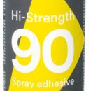 Adesivo spray sintetico per incollaggio di poliuretano espanso, superfici in gomma, giunzioni in gomma ed in plastica, in metallo, vetroresina e legno. Confezione da 500 ml.