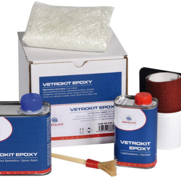 Minikit for fiberglass repair