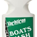 E' un detersivo ad alta concentrazione per il lavaggio dell’imbarcazione, legno teak compreso.E’ un prodotto biodegradabile al 98%, senza fosfati o formaldeide.Pulisce a fondo ed é economico data l’alta concentrazione per cui se ne usa pochissimo per ogni lavaggio.Funziona anche con acqua salata.Confezione da 500 ml.