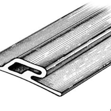 Rubbing strake 3.5x60x16 black