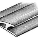 Profilo paracolpi 3x90x23 mm grigio scuro RAL 7012