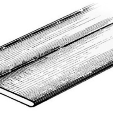 Profilo grigio scuro RAL 7012 2x34,1x13,5 mm