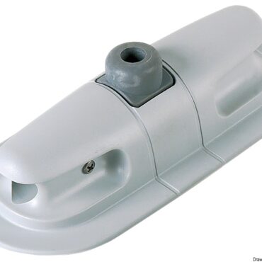 Grey oar crutch base 90 x 200 x 50 mm