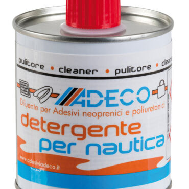 Utilizzato per pulire e ravvivare il tessuto di gommoni, sup, tender e altri gonfiabili in PVC o neoprene (hypalon).