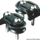 Disponibili in 2 versioni:-misura 1: per tutte le rotaie Lewmar misura 1;-misura 2: per tutte le rotaie Lewmar misura 2.