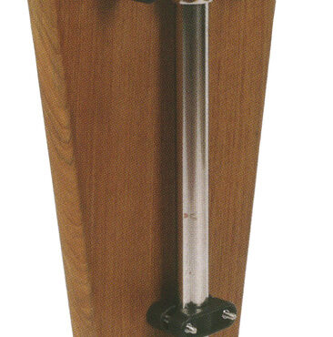 Porta motore in teak 3 morsetti