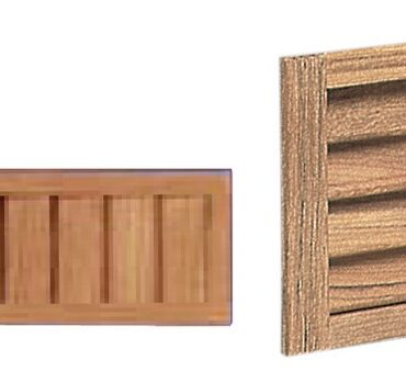 Air grating 140x115 mm