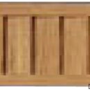 Air grating 128x350 mm