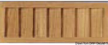 Air grating 128x350 mm