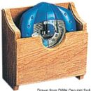 Teak mini compass holder