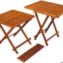 Teak foldable table 60x60 cm